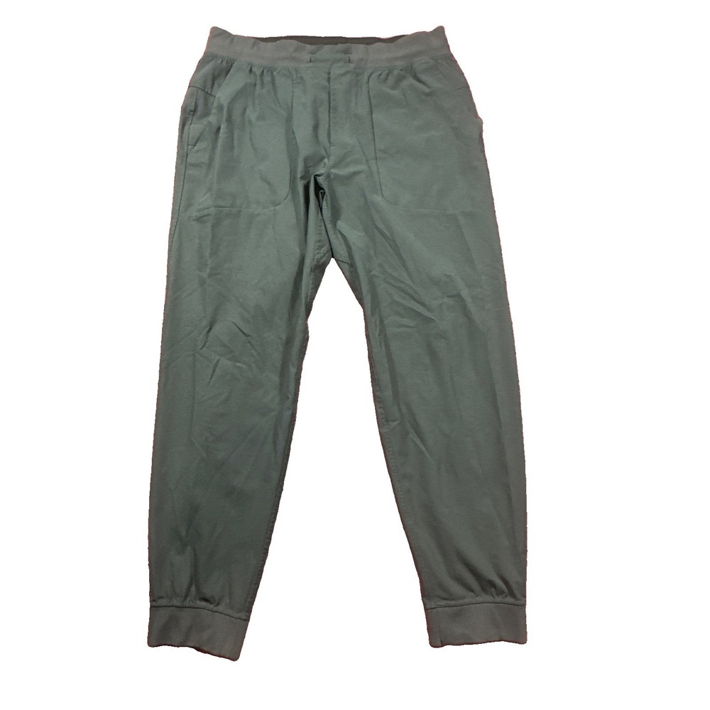 Lululemon ABC Jogger Warpstreme Gray Pants Mens XL LM5A85S